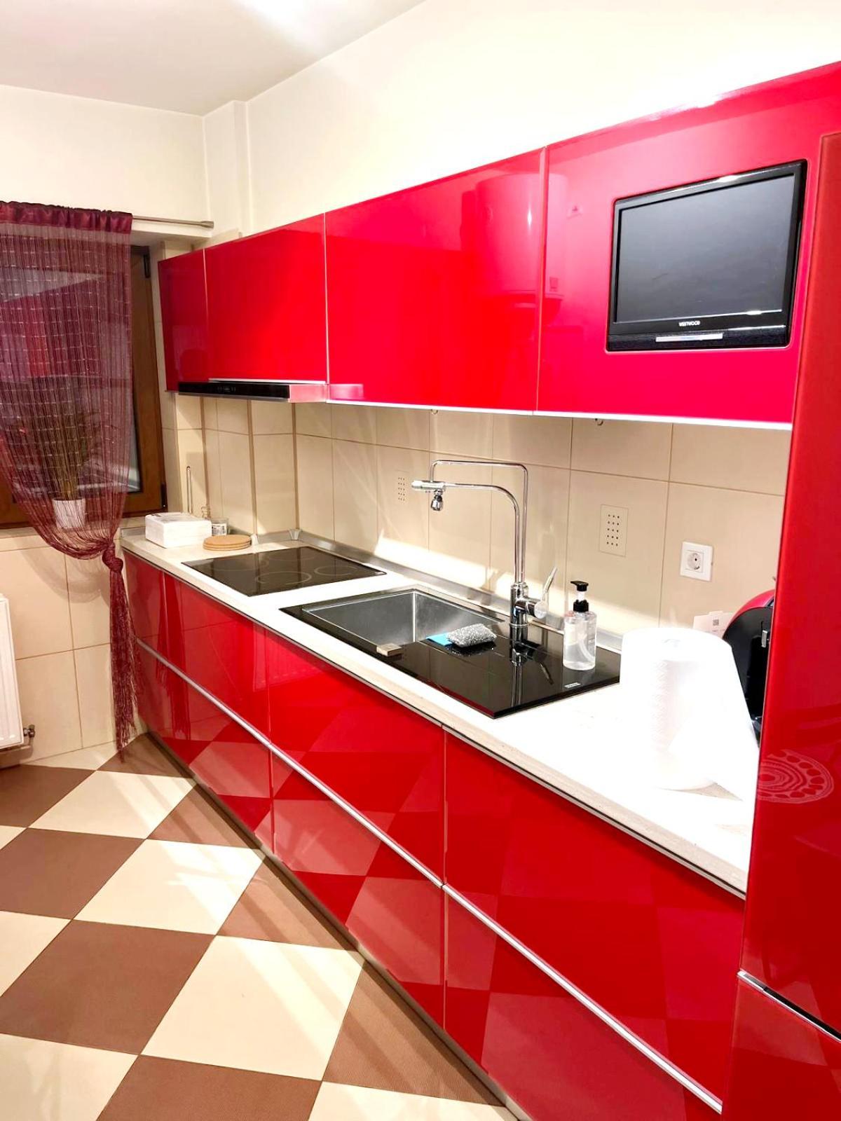Romana 100 Sqm Deluxe Apartament Boekarest Buitenkant foto